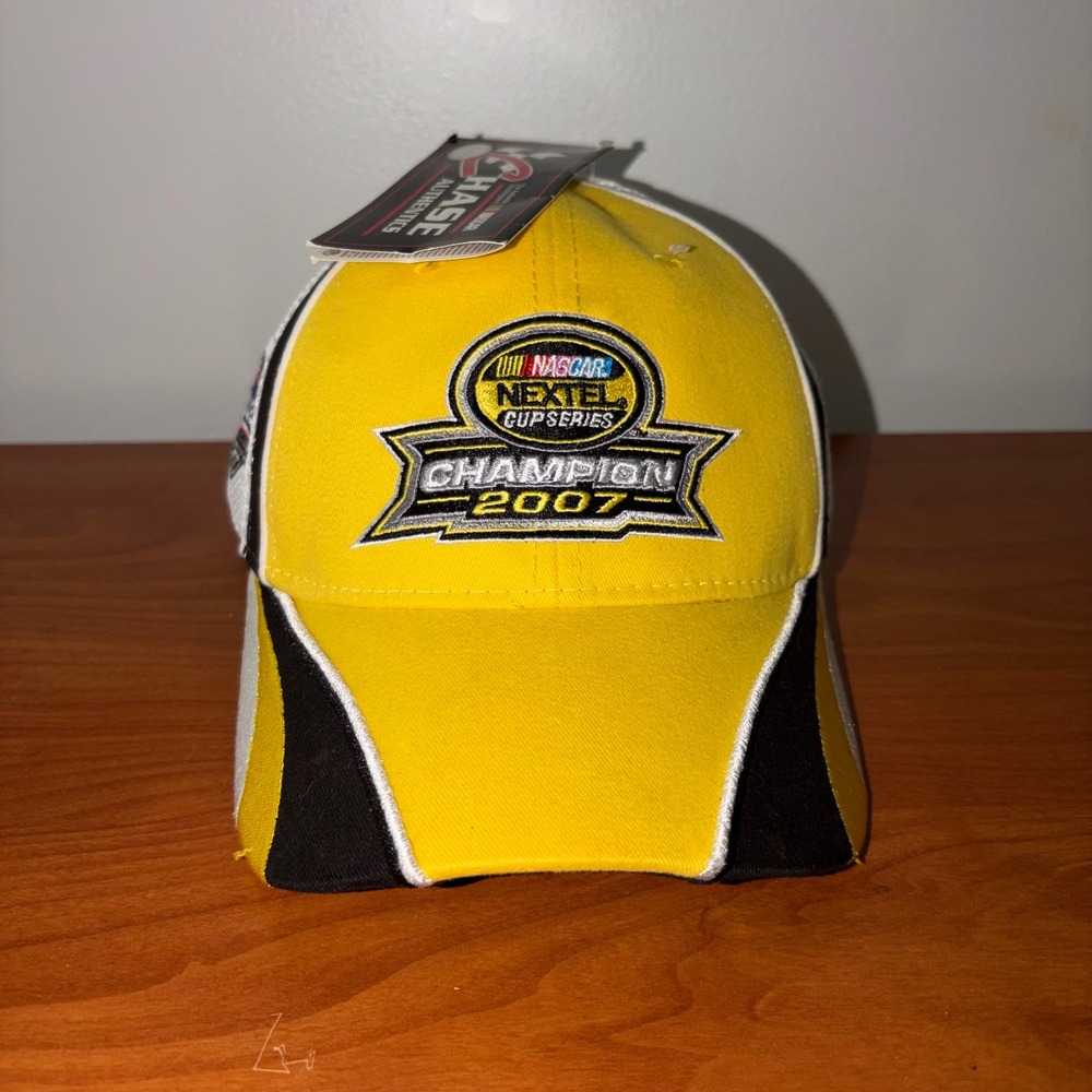 Chase Authentics NASCAR Jimmie Johnson 2007 Champion Hat Nextel Cup Series NEW